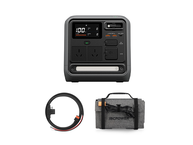 DJI Power 1000 Mini 100W Foldable Solar Panel Combo